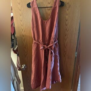 COPY - Not Perfect Linen XXL Leila dress